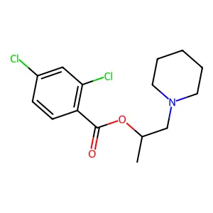 1-(Piperidin-1-yl)propan-2-yl 2,4-dichlorobenzoate structure
