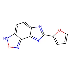 7-(furan-2-yl)-6H-imidazo[4,5-e][2,1,3]benzoxadiazole structure