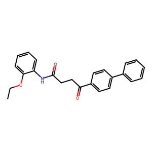 N-(2-ethoxyphenyl)-4-oxo-4-(4-phenylphenyl)butanamide structure