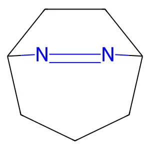 6,7-Diazabicyclo(3.2.2)non-6-ene structure