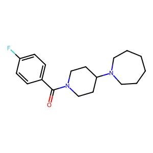 [4-(Azepan-1-yl)piperidin-1-yl]-(4-fluorophenyl)methanone structure