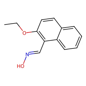 2-Ethoxy-1-naphthaldehyde oxime structure