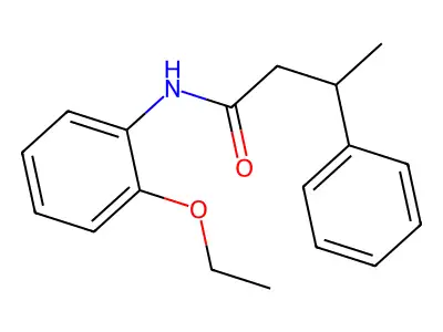 N-(2-ethoxyphenyl)-3-phenylbutanamide structure