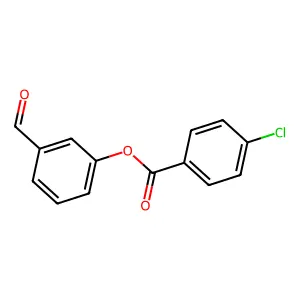 3-Formylphenyl 4-chlorobenzoate structure
