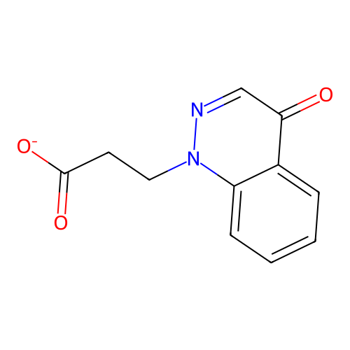 3-(4-Oxocinnolin-1-yl)propanoate structure