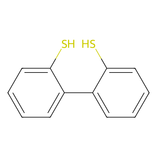 2,2'-Dimercaptobiphenyl structure