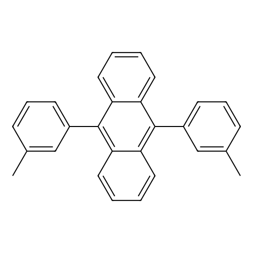 9,10-Bis(3-methylphenyl)anthracene structure