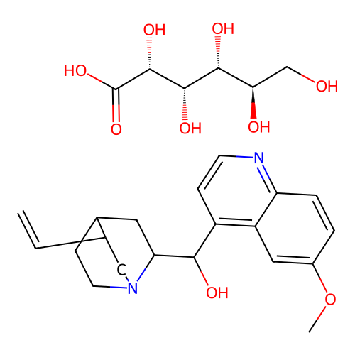 Quinaglute structure
