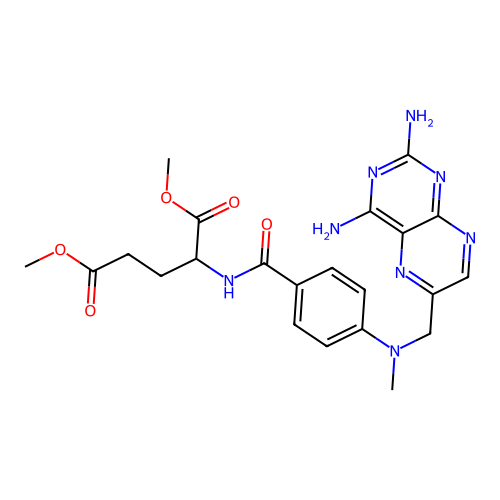 Methotrexate Dimethyl Ester structure