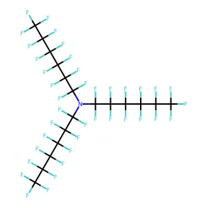 全氟三己胺 structure