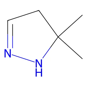 1H-Pyrazole, 4,5-dihydro-5,5-dimethyl- structure
