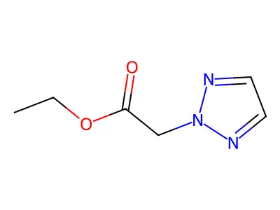 Ethyl 2-(tetrazol-2-yl)acetate structure