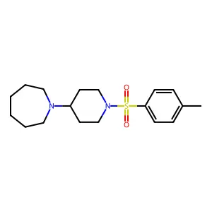 1-[1-(4-Methylphenyl)sulfonylpiperidin-4-yl]azepane structure