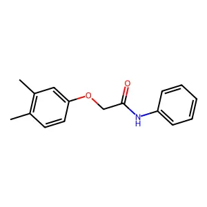 2-(3,4-dimethylphenoxy)-N-phenylacetamide structure