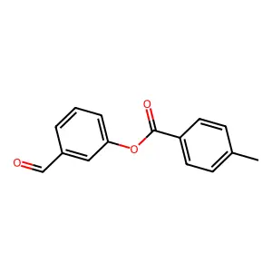 3-Formylphenyl 4-methylbenzoate structure