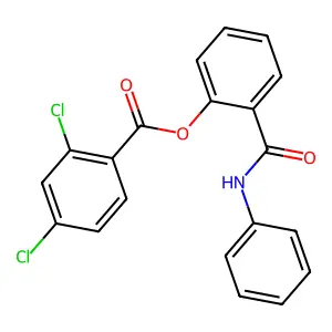 2-(Anilinocarbonyl)phenyl 2,4-dichlorobenzoate structure
