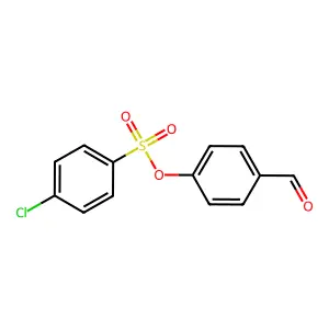 4-Formylphenyl 4-chlorobenzenesulfonate structure