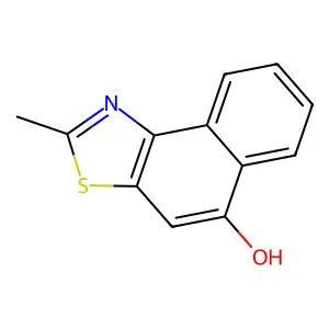 2-Methyl-naphtho(1,2-D)thiazol-5-OL structure