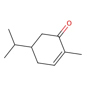 2-Methyl-5-(propan-2-yl)cyclohex-2-en-1-one structure