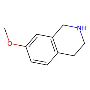 7-Methoxy-1,2,3,4-tetrahydroisoquinoline hydrochloride structure