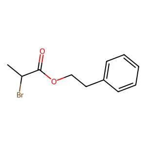 Phenethyl 2-bromopropanoate structure