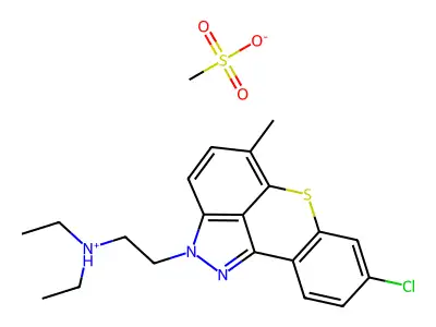 IA 3甲磺酸盐 structure