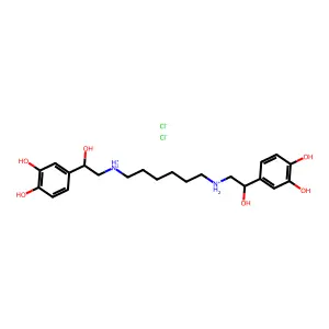 Hexoprenaline HCl structure