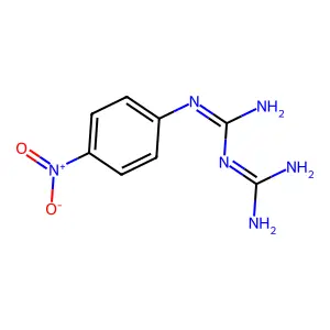 Biguanide, 1-(p-nitrophenyl)- structure