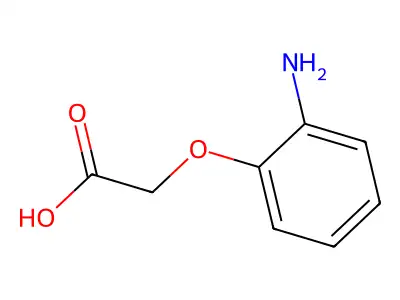 2-(2-aminophenoxy)acetic Acid structure