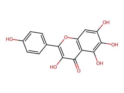 6-Hydroxykaempferol structure