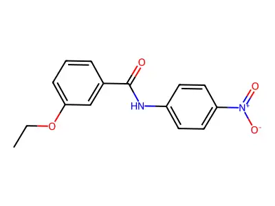 3-ethoxy-N-(4-nitrophenyl)benzamide structure