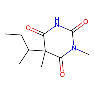 5-(Butan-2-yl)-6-hydroxy-3,5-dimethylpyrimidine-2,4(3H,5H)-dione structure