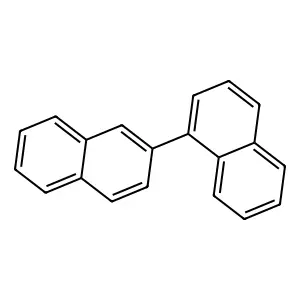 1,2'-联二萘 structure