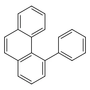 4-Phenylphenanthrene structure