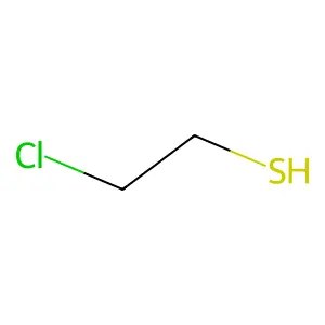 Ethanethiol, 2-chloro- structure