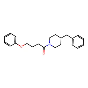 1-(4-Benzylpiperidin-1-yl)-4-phenoxybutan-1-one structure