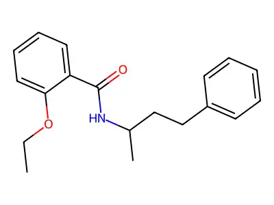 2-ethoxy-N-(4-phenylbutan-2-yl)benzamide structure