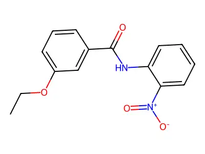3-ethoxy-N-(2-nitrophenyl)benzamide structure
