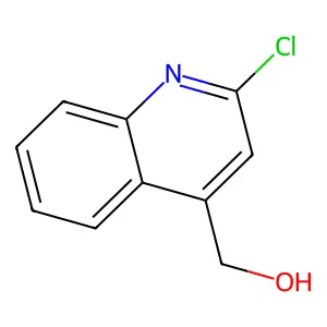 (2-Chloroquinolin-4-yl)methanol structure