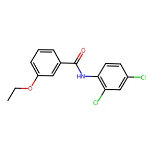 N-(2,4-dichlorophenyl)-3-ethoxybenzamide structure