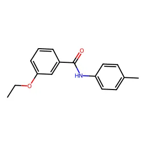 3-ethoxy-N-(4-methylphenyl)benzamide structure
