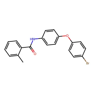 N-[4-(4-溴苯氧基)苯基]-2-甲基苯甲酰胺 structure
