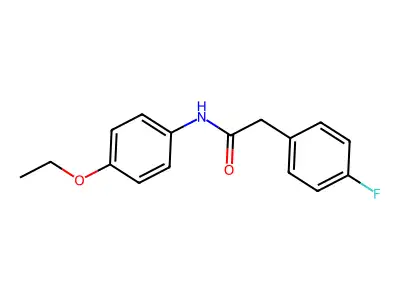 N-(4-ethoxyphenyl)-2-(4-fluorophenyl)acetamide structure