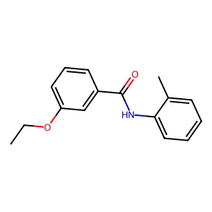 3-ethoxy-N-(2-methylphenyl)benzamide structure