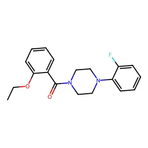 (2-Ethoxyphenyl)-[4-(2-fluorophenyl)piperazin-1-yl]methanone structure