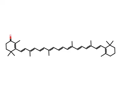 海胆烯酮 structure