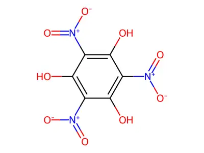 Trinitrophloroglucinol structure