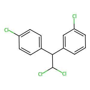 1-Chloro-3-(2,2-dichloro-1-(4-chlorophenyl)ethyl)benzene structure