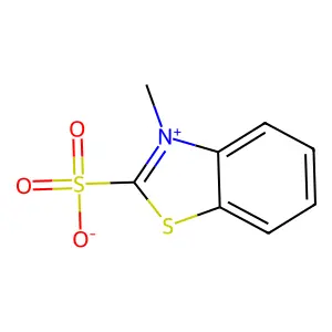 benzothiazolium, 3-methyl-2-sulfo-, inner salt structure