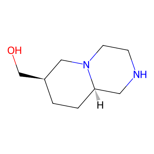 ((7R,9aR)-octahydro-1H-pyrido[1,2-a]pyrazin-7-yl)methanol structure